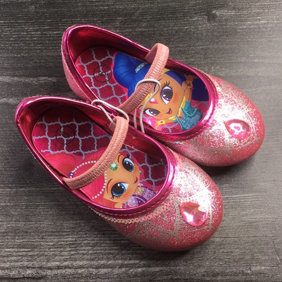 🐙 Shimmer And Shine Jeweled Ballet Flats - Picture 1 of 4